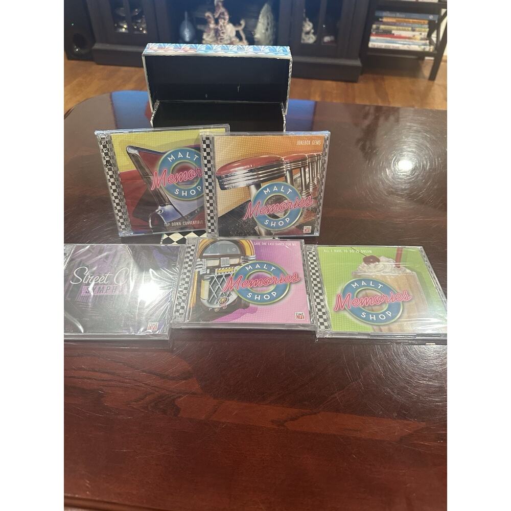 Malt Shop Memories: Time-Life Box Set - Various Artists (10-Disc CD Set, 2006) - Picture 3 of 3